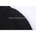 Men's Knitted 100% Cotton Zip Tyre Sleeve Cardigan